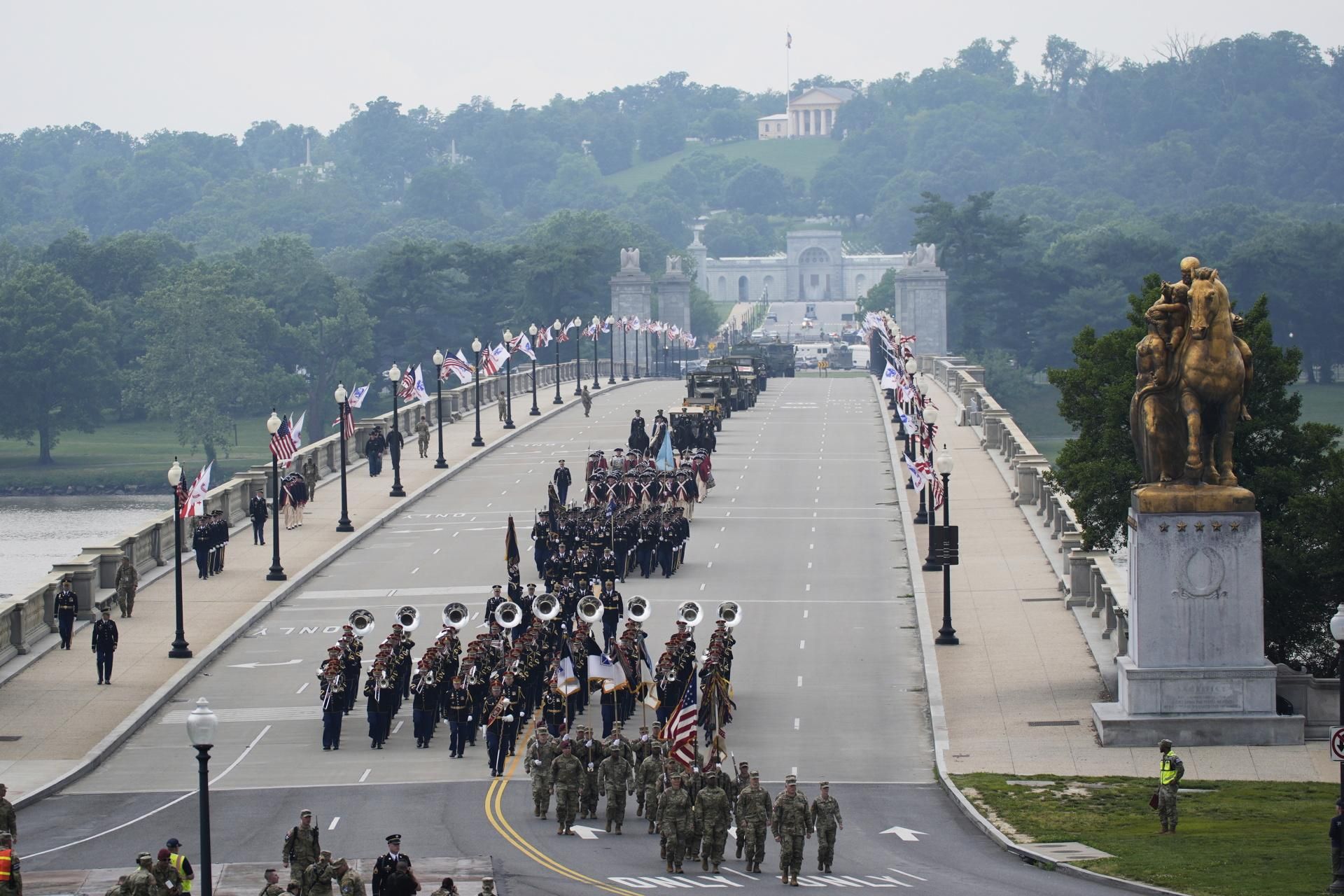 Parada wojskowa w USA