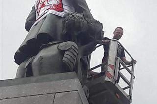 Kościuszko na placu Wolności gotowy do mundialu!