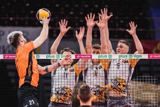 Trefl - Jastrzębski Węgiel 0:3. Blisko niespodzianki było w pierwszym secie