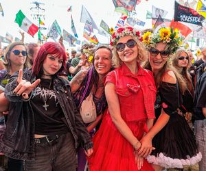 Festiwalowicze na Pol'and Rock Festivalu 2025