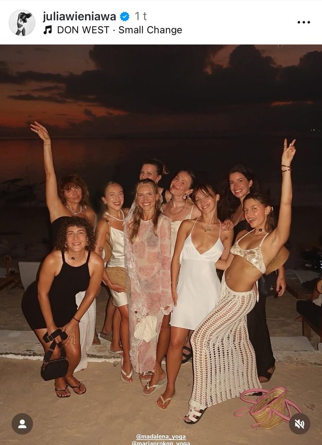 Julia Wieniawa na Bali