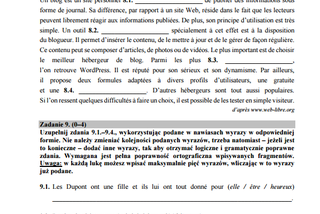 Matura język francuski rozszerzony strona 10