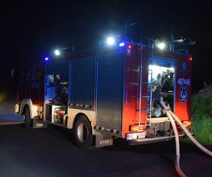 Bus w ogniu. Pożar podczas jazdy