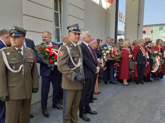 Odsłonięcie tablicy upamiętniającej 100-lecie Cudu nad Wisłą