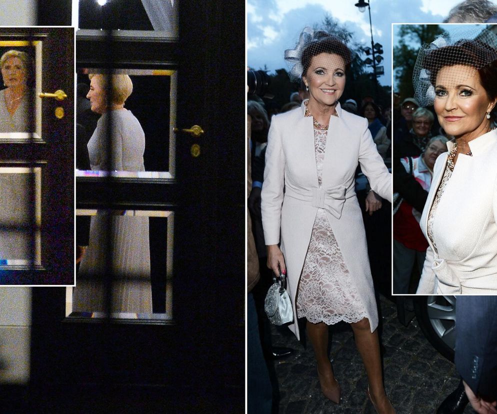 Stylizacje Agaty Dudy i Jolanty Kwaśniewskiej z okazji ślubów ich córek.