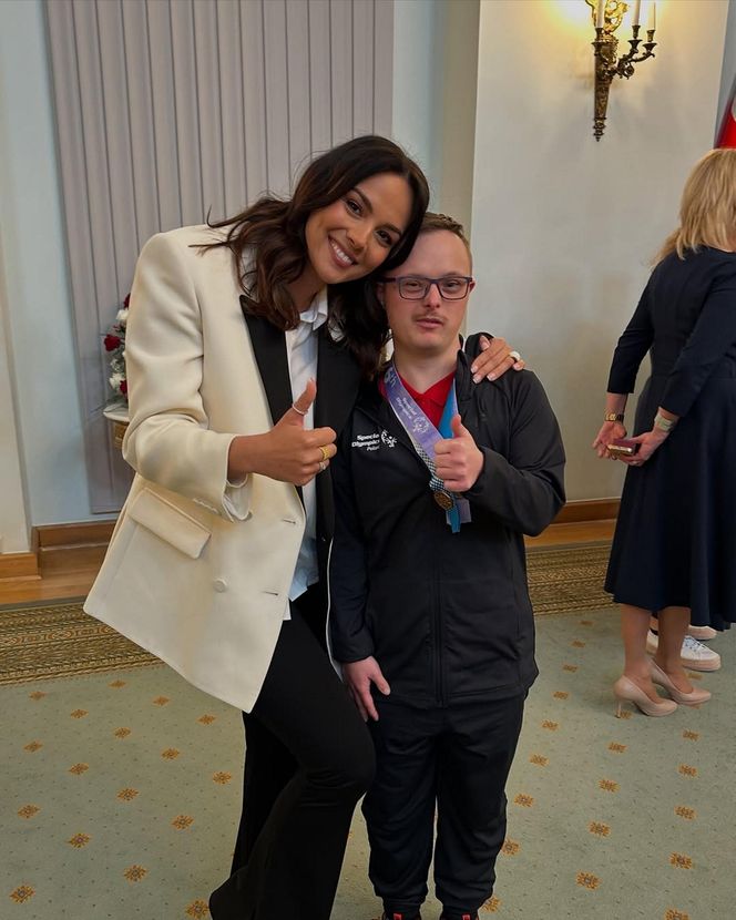 Paulina Krupińska u Andrzeja Dudy