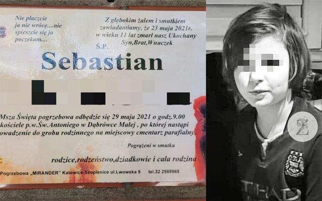 Pogrzeb Sebastiana z Katowic. Wzruszająca kartka na szkole chłopca: "Nie płaczcie, ja nie wrócę"