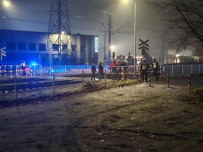 Wypadek na torach kolejowych w Starachowicach