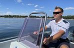Nowa łódź patrolowa tarnowskich policjantów