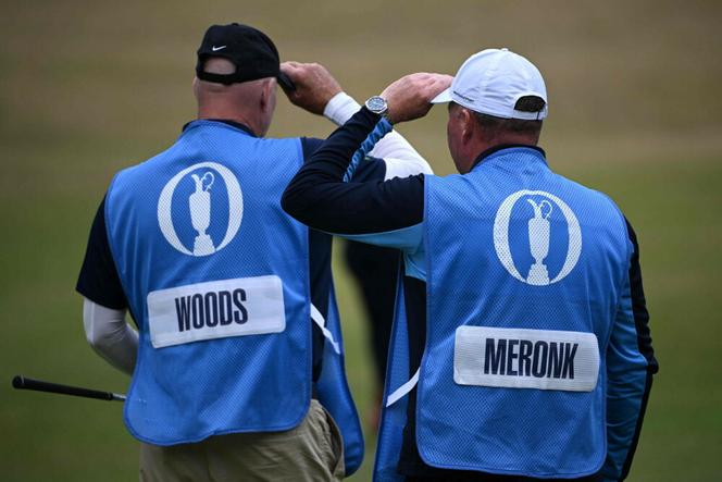 Adrian Meronk i Tiger Woods