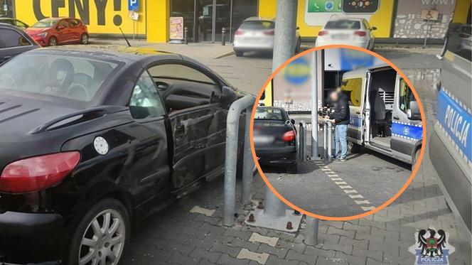  Trzylatek za kierownicą w Wałbrzychu. Przygniótł matkę do barierki na parkingu