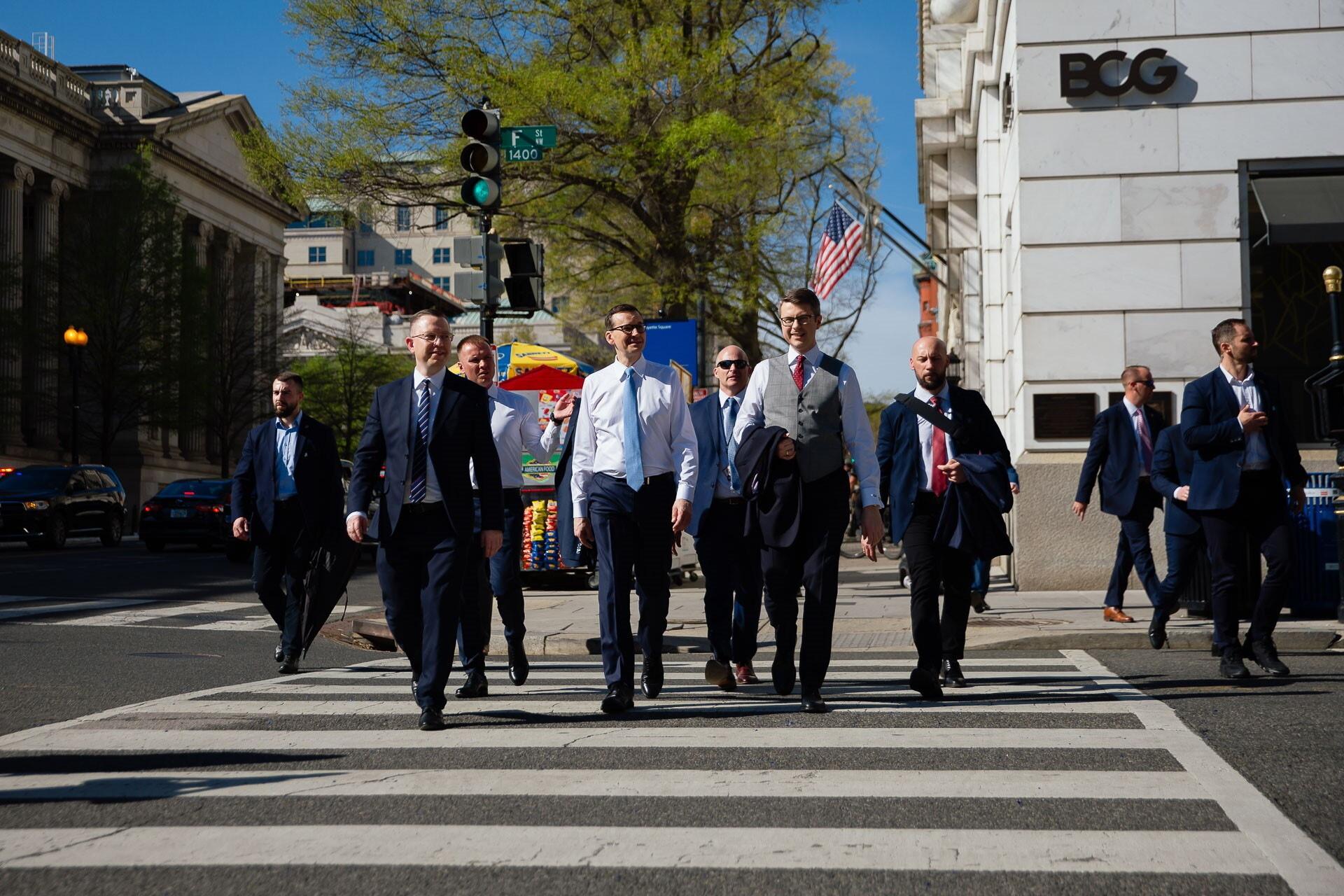 Morawiecki w USA