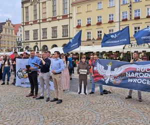 Narodowcy protestują we Wrocławiu