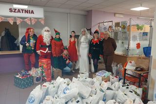 Paczki trafiły do małych pacjentów