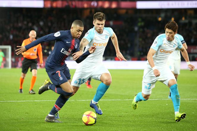 Kylian Mbappe grał przeciwko Marsylii 7 razy, zdobył 4 bramki. 