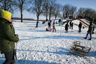 Górka saneczkowa w Klonówcu