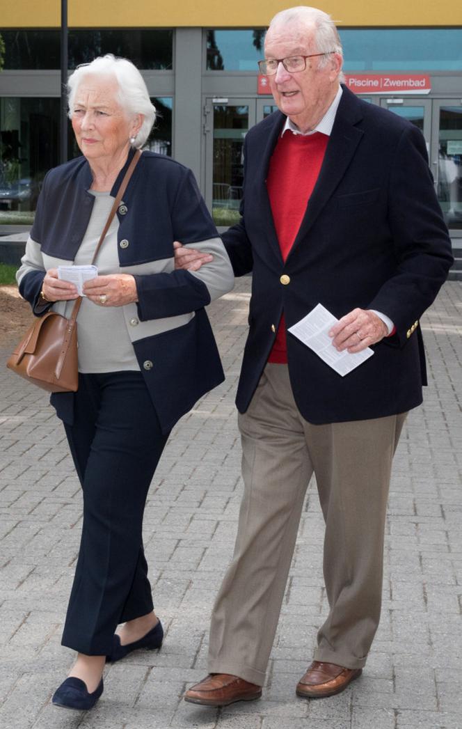 król Albert II z królową Paolą