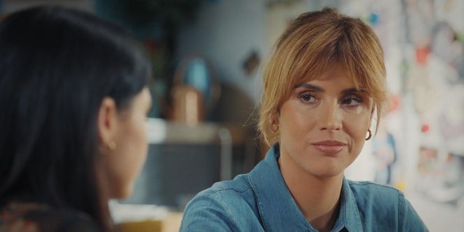 M jak miłość odc. 1850. Kama (Michalina Sosna), Iza (Adriana Kalska)