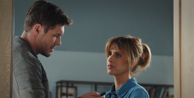 M jak miłość odc. 1850. Kama (Michalina Sosna), Marcin (Mikołaj Roznerski) 