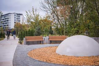 Skwer Krasińskiego w Warszawie – etap II