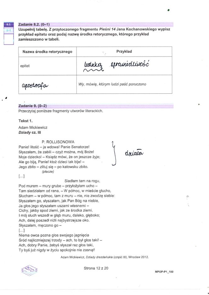 Matura 2025: polski 5.05.2025. Arkusze CKE i odpowiedzi. Poziom podstawowy 1 i 2 część [Formuła 2023]