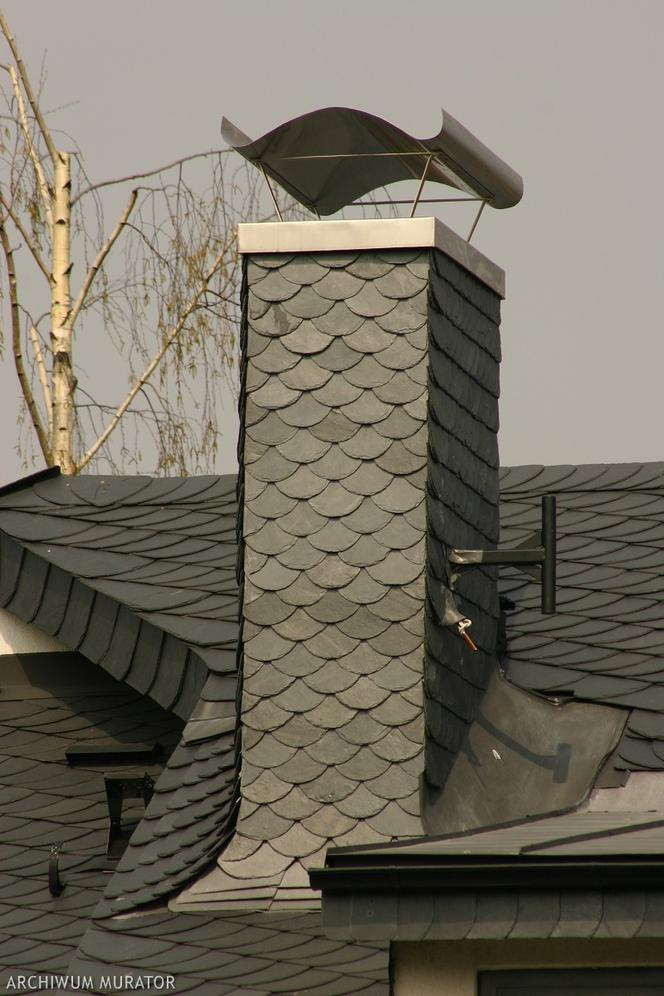 Łupek na dachu