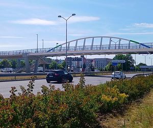 Kładka nad ul. Struga już otwarta
