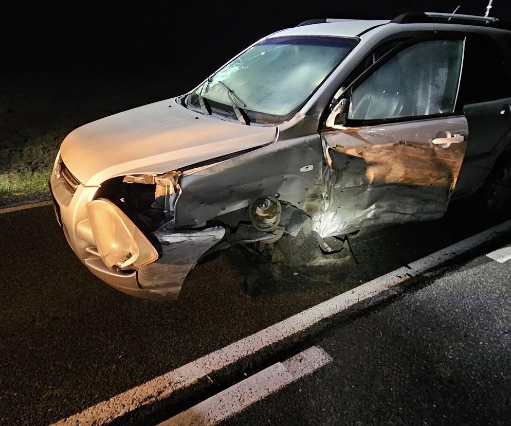 Dramat na DK 16 koło Grudziądza