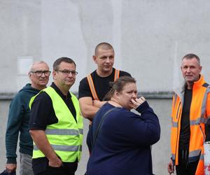 Pracownicy Beko rozpoczęli żałobny protest