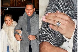 Jennifer Lopez chwali się pierścionkiem