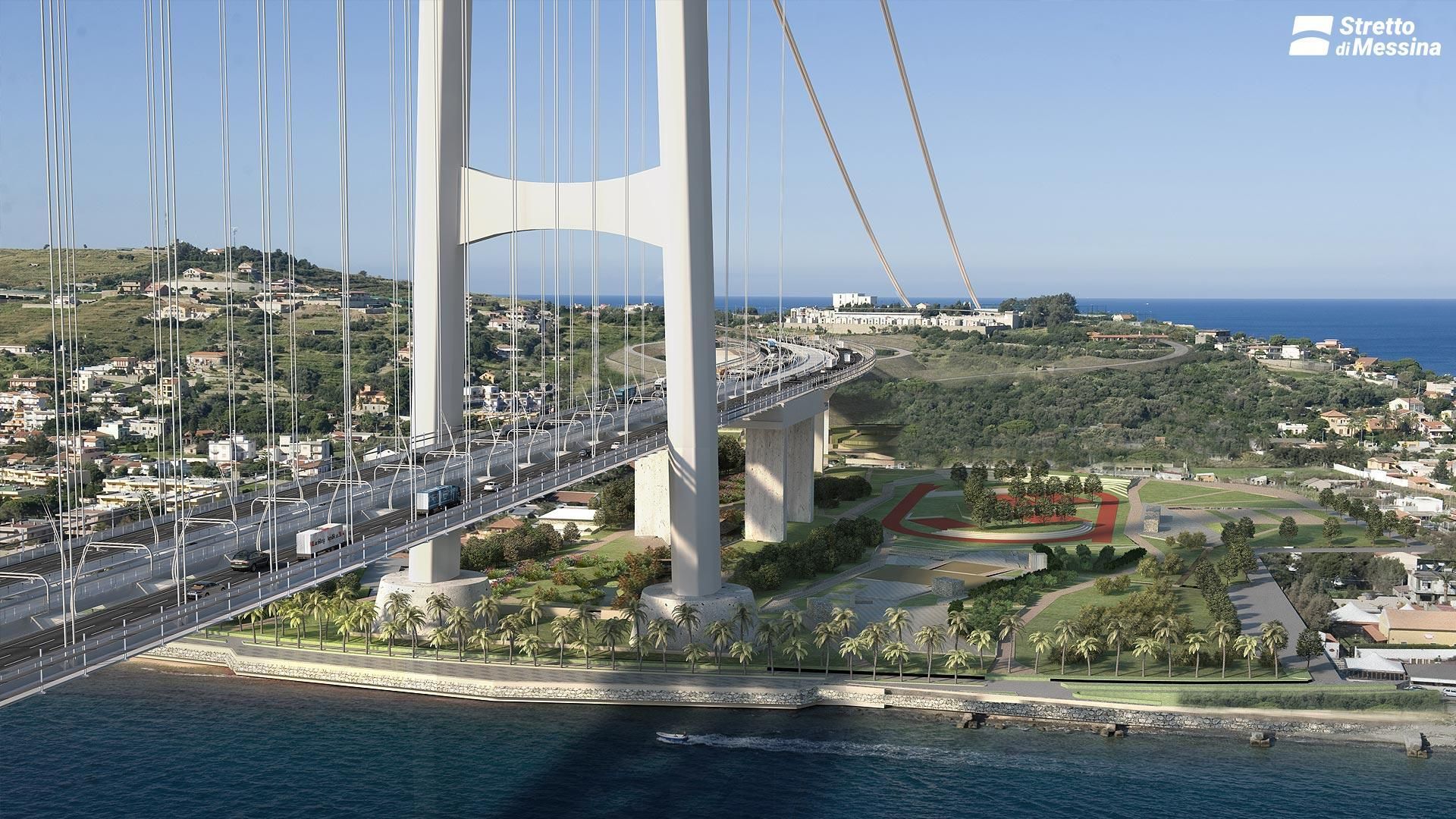 Wizualizacje mostu łączącego Sycylię z kontynentem