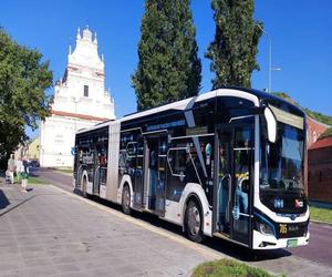 Zamojski MZK testuje autobus elektryczny na ulicach Zamościa [GALERIA]