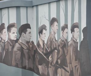 Mural ku pamięci Nurta przy Grunwaldzkiej w Kielcach