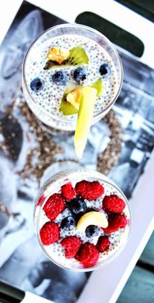 Chia pudding - przepis FIT LOVERS
