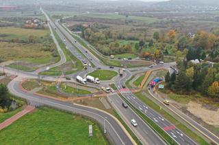 Nowe rondo turbinowe powstało w Czerwonej Górze koło Chęcin