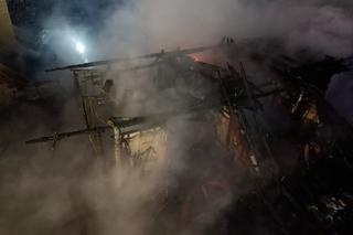 Pożar restauracji w Szczebrzeszynie