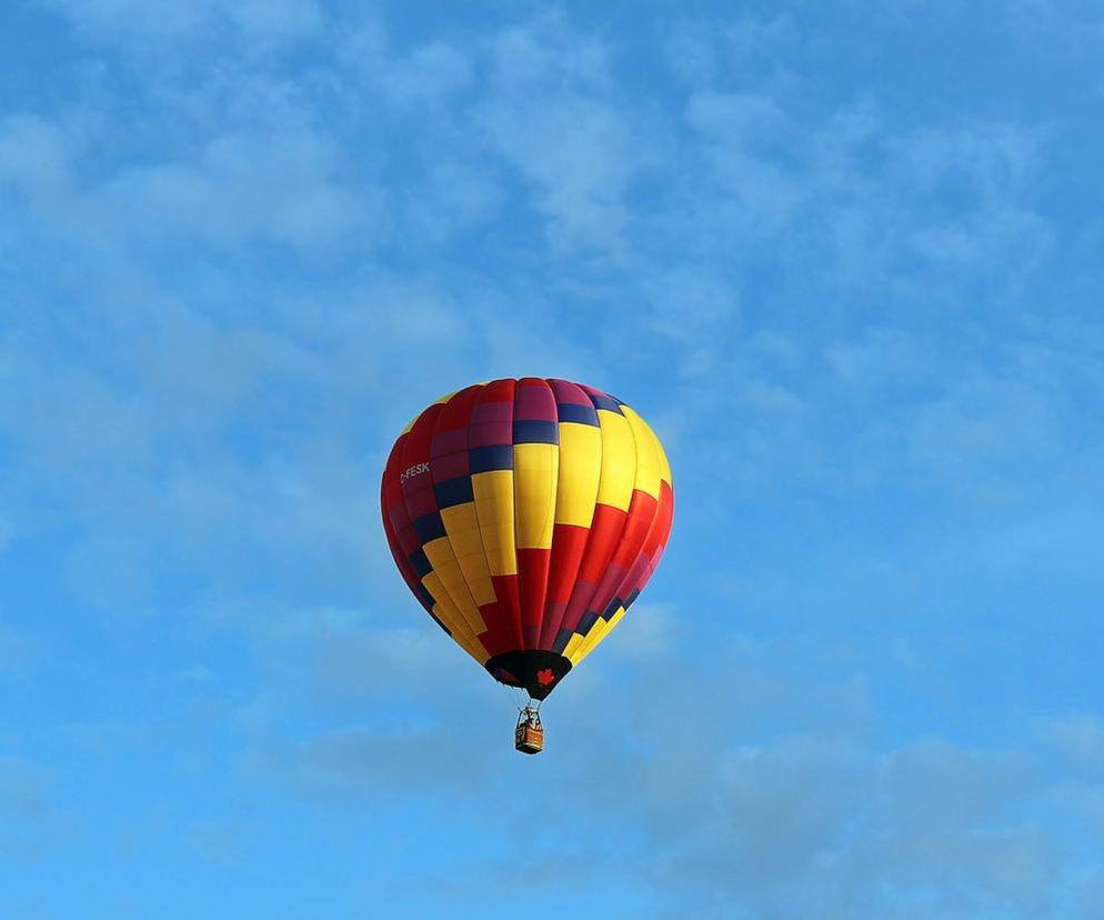 zawody balonów na ogrzane powietrze w Zamościu