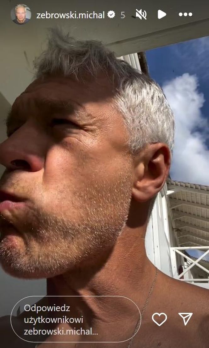 Michał Żebrowski pokazał oko cyklonu! Potworne zniszczenia po Melissie