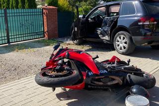 Makabryczna śmierć motocyklisty. Tragiczny wypadek pod Lublinem