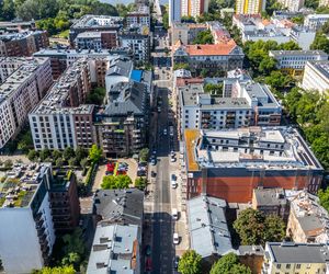 Ulica Okrzei w Warszawie przed przebudową