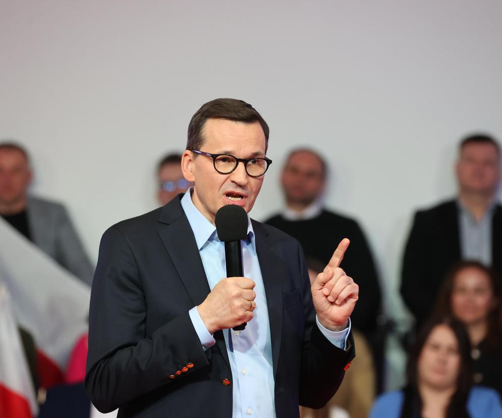  Mateusz Morawiecki w Łodzi.  „Może szybciej niż się niektórym wydaje będziemy znowu rządzić”