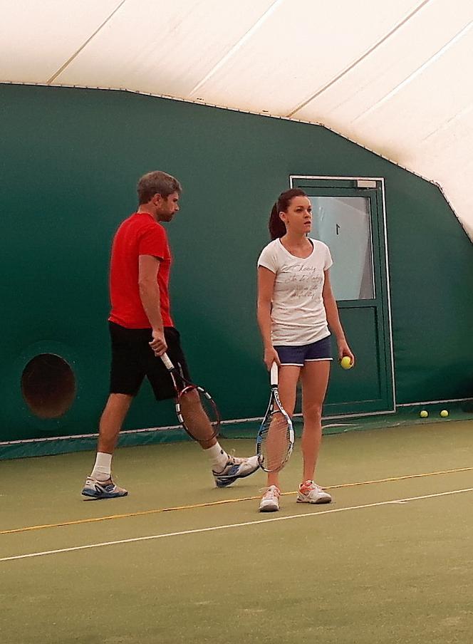 Agnieszka Radwańska, trening