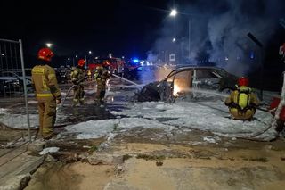 Podpalenia samochodów