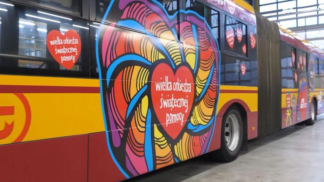 MZA: Autobus nr tab. 8221 - Solaris U18 dla WOŚP