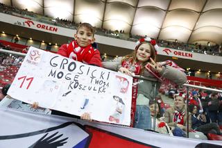Kibice na meczu Polska - Estonia. Zdjęcia z trybun [21.03.2024]