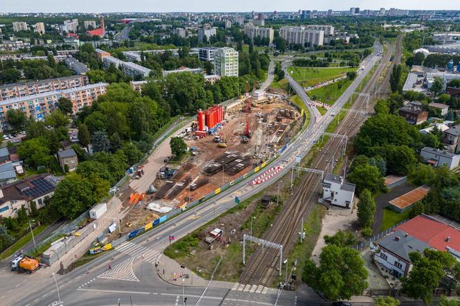 Na Retkini powstaje komora startowa tunelu KDP pod Łodzią