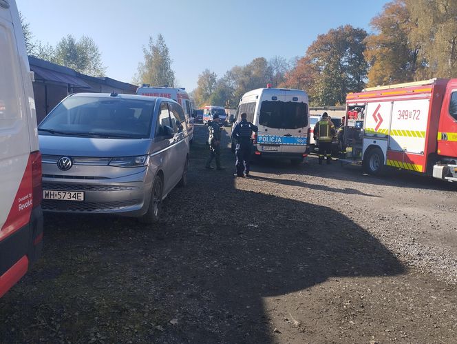 Zaginięcie Karoliny Wróbel. Wypompowano wodę ze zbiornika, a służby przeczesują dno