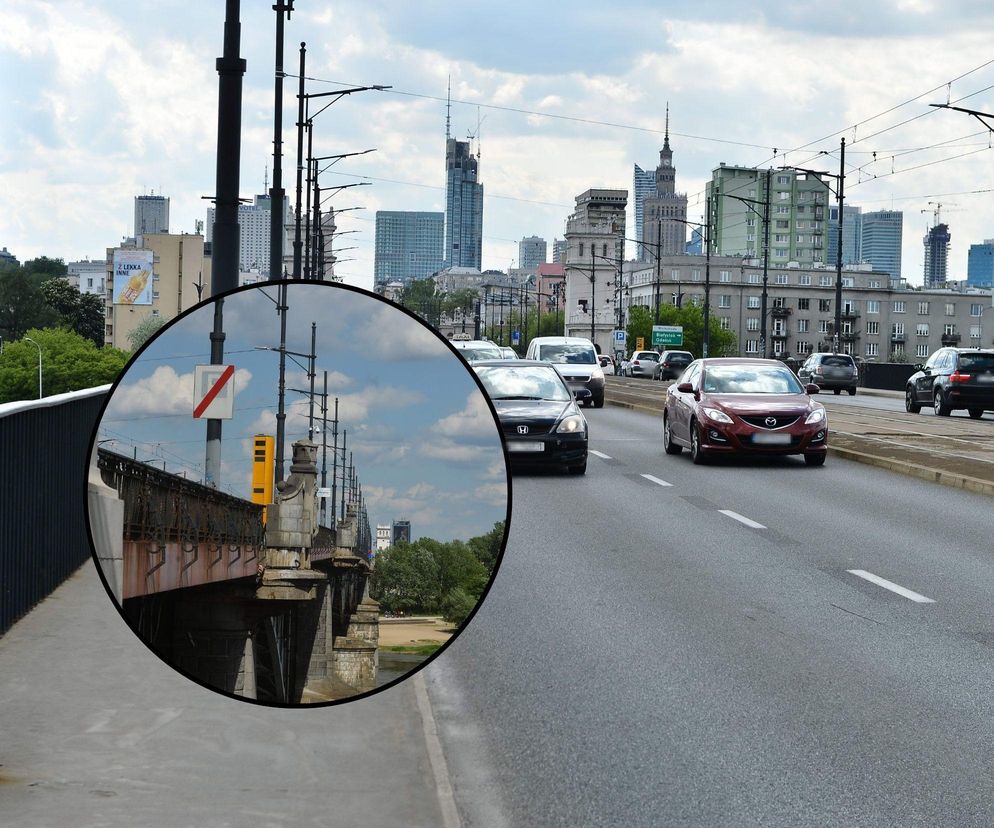 Dwa fotoradary znikną z mostu Poniatowskiego. Trafią w inne miejsce