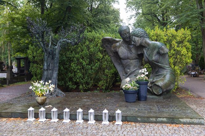 Grób Jana Kulczyka 10 lat od jego śmierci 