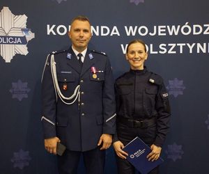 Nowi policjanci wypowiedzieli słowa przysięgi. Na Warmii i Mazurach rekrutacja wciąż trwa [ZDJĘCIA]